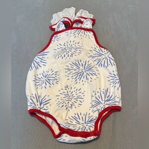 Boom Sizzle Pop sunsuit